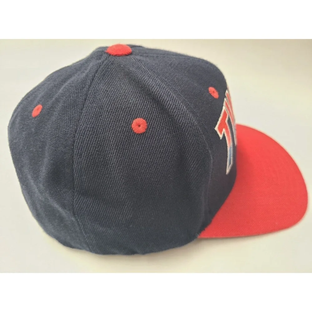 Minnesota Twins American Needle Cooperstown Snapback Hat Cap Wool Blend MLB Blue